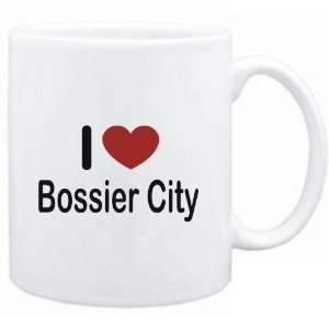  Mug White I LOVE Bossier City  Usa Cities Sports 