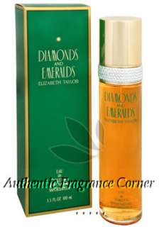 Diamonds and Emeralds by Elizabeth Taylor 3.3 oz edt spray for Women 