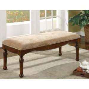  Halton Accent Bench in Dark Beige Patio, Lawn & Garden