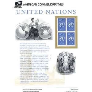 USPS American Commemorative Panel #463 United Nations (June 26, 1995)
