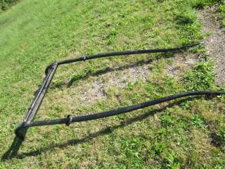   DROP HEEL SHAFT FOR HORSE CARRIAGE OR BUGGY POSSIBLY AMISH  