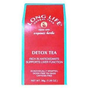  LONG LIFE TEAS, Detox Tea Supports Liver Function   20 