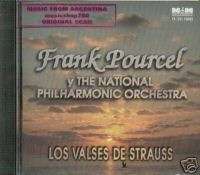 FRANK POURCEL NATIONAL PHILHARMONIC ORCHESTRA VALSES CD  