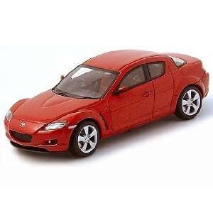  Mazda RX 8 Right Hand Drive Diecast Car Model Velocity Red 