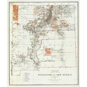  Territory of New Mexico, 1879 Arts, Crafts & Sewing