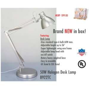  American Lighting 8922TC 50W Halogen Desk Lamp