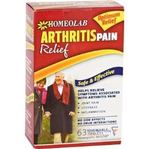  Homeolab Arthritis Pain Relief, 63 Chewable Tablet Health 