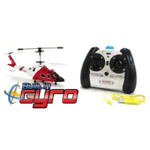   Infared MH 68A Hitron U.S Coast Guard RC Helicopter GYRO Toys & Games