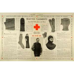  1917 Article World War I American Red Cross Military 