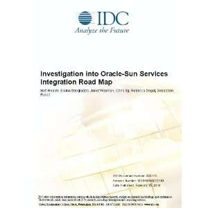  into Oracle Sun Services Integration Road Map Matt Healey 