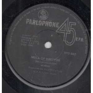 MULL OF KINTYRE 7 INCH (7 VINYL 45) SOUTH AFRICAN PARLOPHONE 1977