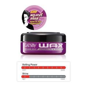 Gatsby Hair Styling Wax Ultimate & Shaggy 75g. Everything 