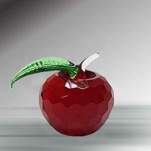  Artistik Kreations   Crystal Red Apple 