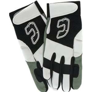   Combat Ultra Dry Mesh Batting Gloves BLACK/WHITE AL