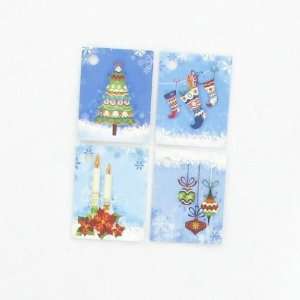  New   Jumbo Christmas Snowflake Gift Bag Case Pack 72 by 