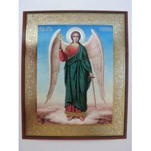 GUARDIAN ANGEL Christian Orthodox Icons Metallograph (Lithograph 6x7 