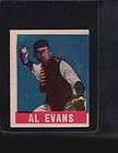 1949 Leaf #22 Al Evans RC VG/VGEX F138524