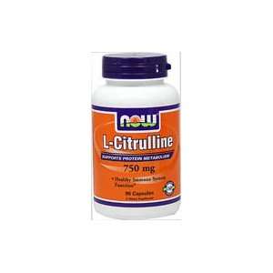  L Citrulline 750 Mg 750 mg 90 Capsules Health & Personal 