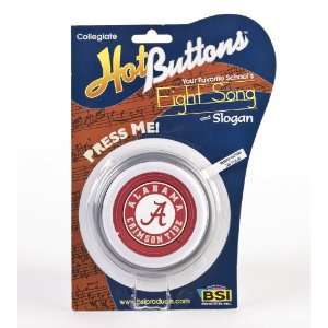  NCAA Alabama Crimson Tide Hot Button