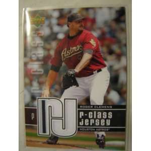  2004 Upper Deck R Class Roger Clemens Astros Game Used GU 