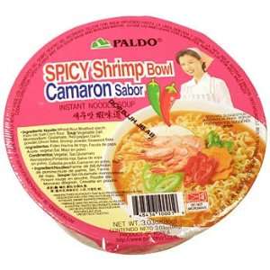 Paldo Spicy Shrimp Noodle Soup 3 oz  Grocery & Gourmet 