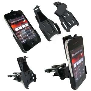 4s Swivel Belt Clip Holster Cradle & 360° Easy Tilt Positioning 