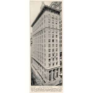  1903 North American Trust Company Building NYC Print 