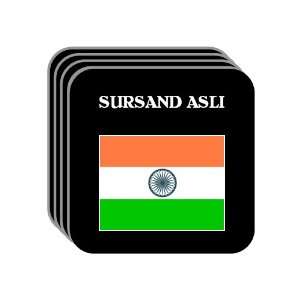  India   SURSAND ASLI Set of 4 Mini Mousepad Coasters 