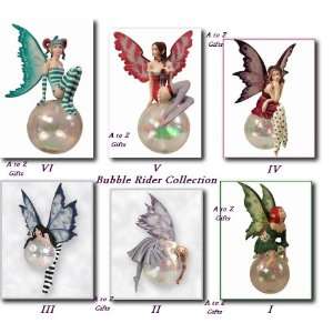 Faery Diva Amy Brown Six Bubble Rider Collection