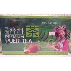  Royal King Premium Puer Tea 100 Teabags 100% Natural 