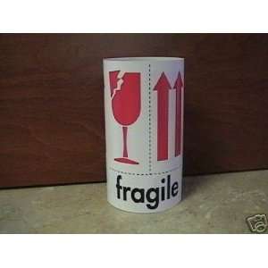  250 4x6 Fragile THIS SIDE UP GLASS Shipping Labels 
