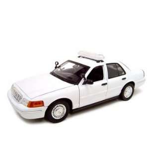  2001 FORD UNMARKED POLICE CAR 118 DIECAST MODEL 