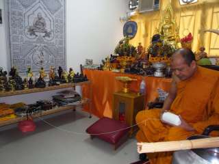 the Blessing at Wat BangPhra