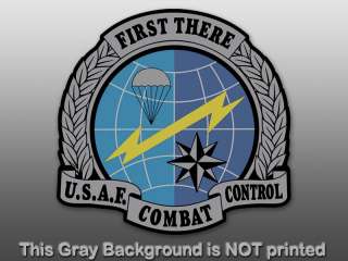 USAF Combat Control Seal Sticker   decal first there US  