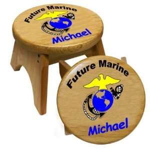  Future Marine Stool Letter Color Blue Furniture & Decor