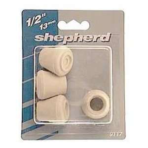    Shepherd Hardware 9125 Rubber Leg Tips, Black