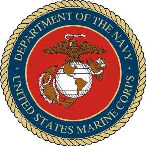  United States Marine Corps Seal Sticker Automotive
