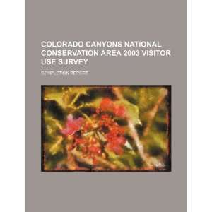   National Conservation Area 2003 visitor use survey completion report