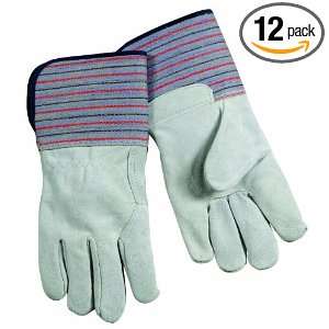 Steiner 02298E Full Leather Work Gloves, Shoulder Split Cowhide Soft 