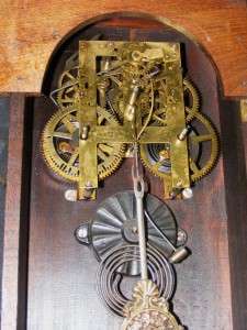   Sessions Clock Co Forestville Conn USA &key Mantel Clock Works  