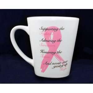    Honoring Coffee Mug   Pink Ribbon (12 Mugs)