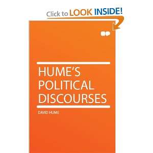  Humes Political Discourses David Hume Books
