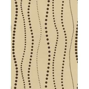  Dotted Lines Brown on Tan Wallpaper in Just Kids