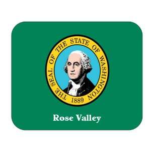  US State Flag   Rose Valley, Washington (WA) Mouse Pad 