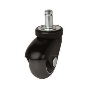  Ultra Deluxe Crowned Tread Gray Rubber Chair Caster