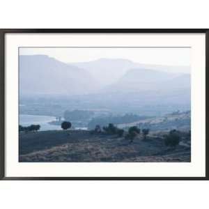 Valley   Israel, Hills of Galilee, Sea of Galilee Framed Photographic 