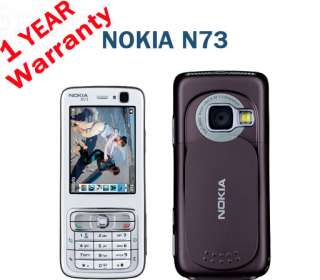 NOKIA N73 UNLOCKED WIFI SmartPhone Bluetooth CELL PHONE Carl Zeiss 