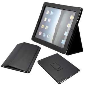   Ipad 2 Leather Case Stand (Black)   Generic/unbranded 