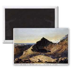  The Summit of Cader Idris Mountain, 1775   3x2 inch 
