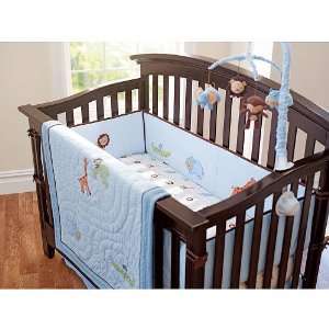  Jayden Safari Animals 7 piece Baby Crib Bedding Set Baby
